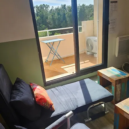 Διαμέρισμα Domaine De La Coudouliere, T2 Climatise Terrasse Vue Sans Vis A Vis A 100m Six-Fours-les-Plages