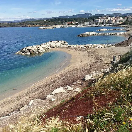 公寓 Domaine De La Coudouliere, T2 Climatise Terrasse Vue Sans Vis A Vis A 100m *
